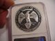 George T.  Morgan $100 Union Proposed Design 1876 1.  5 Oz Ngc Gem Silver Proof Silver photo 2