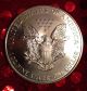 American Eagle 1oz Coin Standing Liberty 1994 Silver photo 1