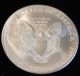 2000 American Silver Eagle Bullion Coin Rare Key Date Choice Gem Bu Nr Silver photo 3