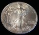 1997 American Silver Eagle Bullion Coin Rare Key Date Choice Gem Bu Nr Silver photo 1