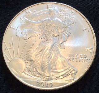2000 American Eagle 1oz Silver Bullion photo