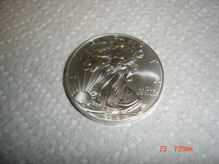 2014 Walking Liberty American Eagle 1 Oz.  999 Fine Silver One Dollar Coin photo