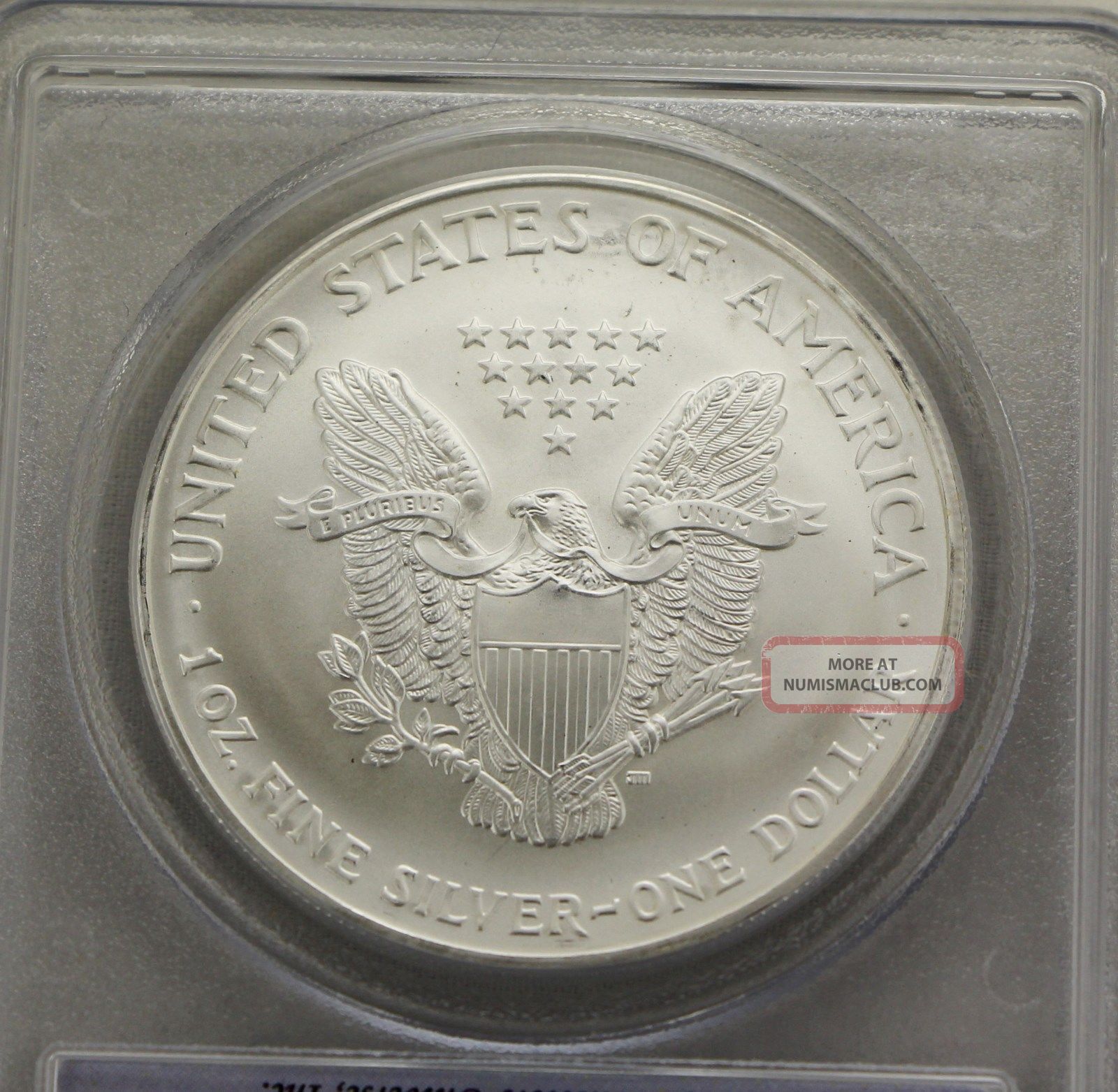 2005 Silver Eagle Pcgs Ms69 First Strike Fs Dollar