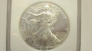 2002 Ngc Ms69 American Silver Eagle photo