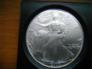 2000 American Silver Eagle.  1oz Silver Eagle.  Great Christmas Gift.  13 photo