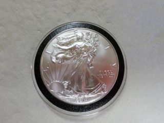 2014 American Eagle Silver Dollar,  In An Air Tight,  Great Gift Uncirculated photo