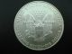1995 Unc.  American Eagle Silver Dollar $1 Coin Silver Bullion Silver photo 1
