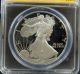 1991 S Proof Silver Eagle Dcam Anacs Pf69.  Proof Coin. Silver photo 2