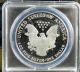 1991 S Proof Silver Eagle Dcam Anacs Pf69.  Proof Coin. Silver photo 3