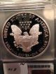 2004 W American Silver Eagle Icg Pr 70 Dcam Proof Cameo Coin First Day Issue Silver photo 1
