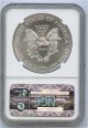 2011 - S $1 Silver Eagle Ngc Early Release Ms 69 Silver photo 1