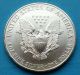 1996 1 Oz Silver American Eagle (brilliant Uncirculated) Lowest Mintage Key Year Silver photo 1