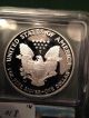 2005 W American Silver Eagle Icg Pr 70 Dcam Proof Cameo Coin First Day Issue Silver photo 1