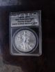 2013 W Burnished Silver Eagle Anacs Sp70 / Ms70 First Day Of Issue Eagle Label Silver photo 1