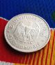 Ww2 German 5 Mark Silver Coin 1934 E Third Reich Church Reichsmark Culled Germany photo 1