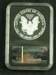 2014 W Ngc Pf70 S$1 Amer Silver Eagle Ucam 