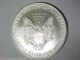 2001 American Eagle Silver Dollar.  999 Fine Silver 1 Ounce - 61614 Silver photo 1