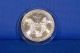 1991 $1 Colorized American Eagle 1oz Silver Unc Coin W/ Box Silver photo 2