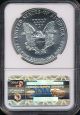 1989 Silver American Eagle Coin Ngc Ms 69 Aeg1685 Silver photo 1