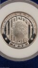 1932 The Quarter That Never Was.  999 Fine Silver Proof Like Coin Silver photo 2
