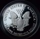 1988 - S Proof Silver Eagle Packaging - 6c85 Silver photo 2