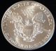 1990 American Silver Eagle Bullion Coin Rare Key Date Choice Gem Bu Nr Silver photo 2