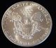 1990 American Silver Eagle Bullion Coin Rare Key Date Choice Gem Bu Nr Silver photo 3