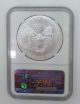 2012 S American Eagle Silver Dollar Ngc Ms70 First Releases Silver photo 2