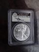 2012 S $1 American Silver Eagle Pcgs Ms70 First Strike John Mercanti Signed Silver photo 1