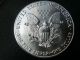1988 Pristine Uncirculated American Eagle Silver Dollar - Coin Silver photo 1