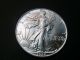 1988 Pristine Uncirculated American Eagle Silver Dollar - Coin Silver photo 3