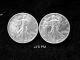 Two Walking Libertys In Vg Shape.  90 Silver For Collectors/investors Silver photo 2