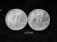 Two Walking Libertys In Vg Shape.  90 Silver For Collectors/investors Silver photo 4