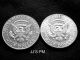 2 And Brilliant 1964 Kennedy Half Dollars (90 Silver) Silver photo 2