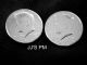 2 And Brilliant 1964 Kennedy Half Dollars (90 Silver) Silver photo 3