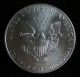 2012 American Silver Eagle 1 Troy Oz.  Bullion Coin W/ Airtite Case 12105 Silver photo 1