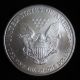 2004 American Silver Eagle 1 Troy Oz.  Bullion Coin W/ Airtite Case 12102 Silver photo 1