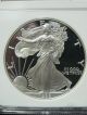 1998 P $1 American Proof Silver Eagle Dollar - Ngc Pf 69 Ultra Cameo Silver photo 1