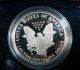 2005 - W American Eagle Silver Dollar Proof.  Box &.  1 Oz.  0.  999 Fine Silver Silver photo 4