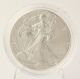 2011 W American Silver Eagle Uncirculated Coin 1oz.  999 Fine Dollar Ase Box Silver photo 3