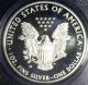 2012 - W $1 American Proof Silver Eagle Pcgs Pr70 Dcam John Mercanti Signed Label Silver photo 2