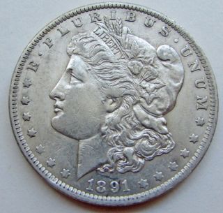 1891o Morgan Dollar $1 Orleans 90 Silver 3 Day photo