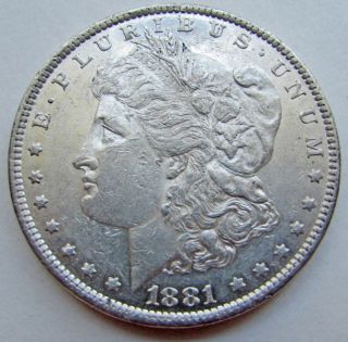 1881o Morgan Dollar $1 Orleans 90 Silver 3 Day photo