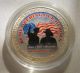 $1.  00 Silver Liberty Eagle Colorized America Unites 9 - 11 One Ounce Fine Silver Silver photo 1