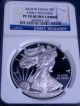 2014 W Pf 70 Ngc Early Release American Silver Eagle Ultra Cameo Proof - Perfect Silver photo 2