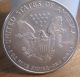 2003 Silver Eagle Dollar Bullion 1 Oz Fine Silver From Tube // U Grade It Silver photo 1