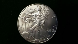 United States Silver Dollar,  2004 Bullion American Eagle Uncirculated photo