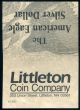 Uc 1993 American Silver Eagle 1 Oz.  Fine Silver From Littleton Coin Company Silver photo 3