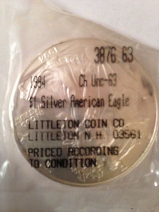 1994 Silver American Eagle photo