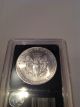 1986 American Eagle Silver Dollar.  Brilliant Uncirculated.  Slabbed Silver photo 3
